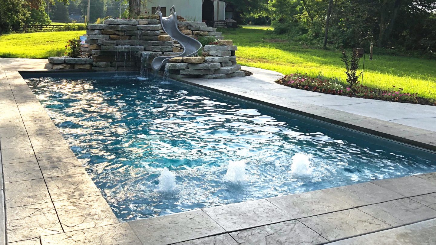 Sun Pools Tropic inground swimming pool